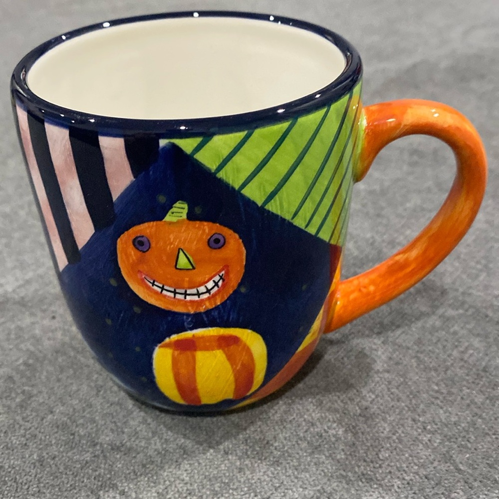 Rare Halloween Scary pumpkin horror Sakura mug cup coffee tea